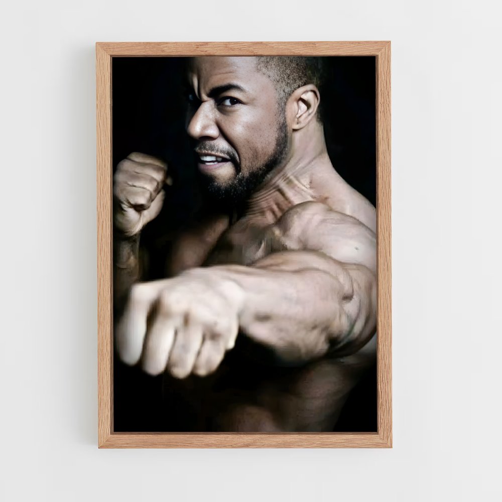 Poster Muscle & Force – affiche Karaté (vue 4)